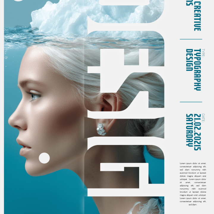 Design Poster Entwurf